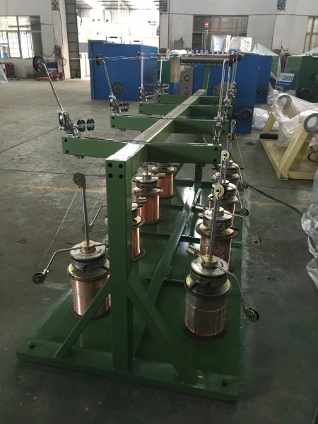 Permanent Magnetic Core Wire Twister Machine Multiple Active Pay Off For Buncher