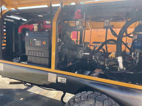 Refurbished Trailer Mounted Concrete Pump 6735×2125×2200mm CE
