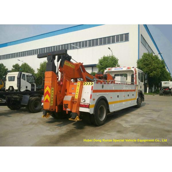Heavy Duty 12 Ton Wrecker Tow Truck For Car Recovery In City Road , Suburb Way