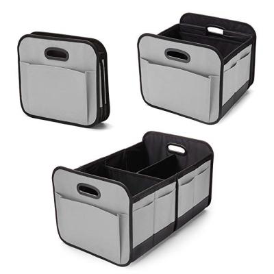 Foldable Cargo Trunk Organizer Bags , Truck Organizer Bag With Reinforced Handles