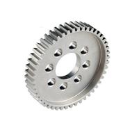 Engrenage droit en aluminium usiné CNC de haute précision pour équipement automatique