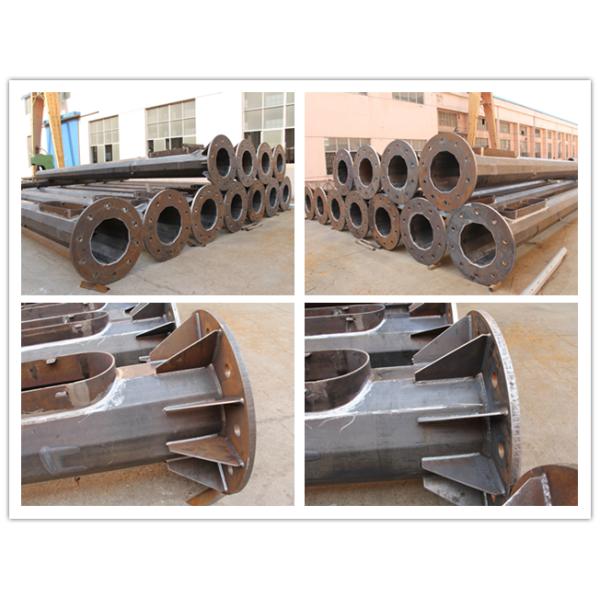 Poles покрынные порошком напольные промышленные светлые 35m/гальванизировали уличный свет Поляк