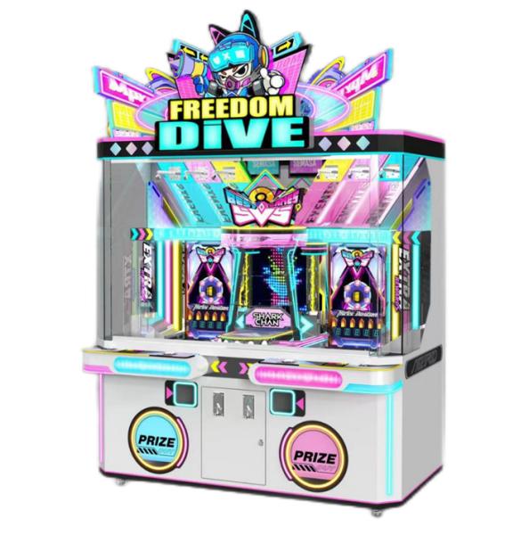 Amusement Park Prize Redemption Machine Marble Pusher Coin Operator Game Machine For Shopping Mall