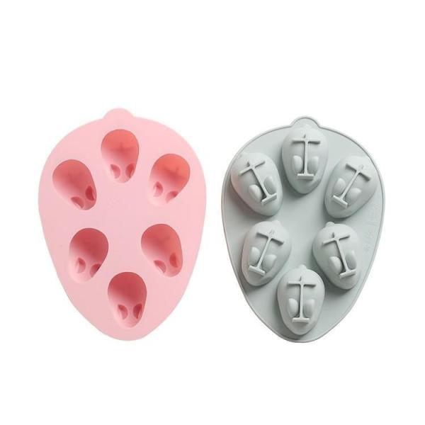 Food Grade Silicone Rubber Cookware , Silicone Jelly Mold For Home Kitchen