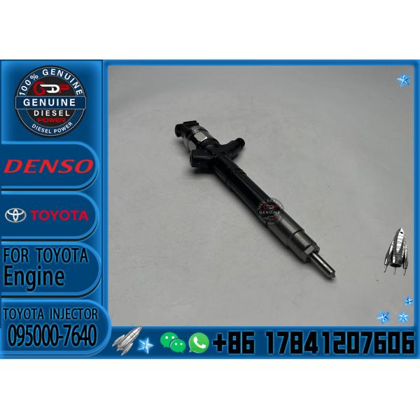 Инжектор топлива Common Rail 095000-7640 для TOYOTA 2AD-FTV 23670-0R170 23670-0R120 23670-0R020 23670-0R070