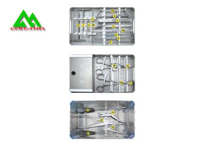 Antibacterial Facial Surgery Instrument Kit , Orthopedic Plate Instruments Kit