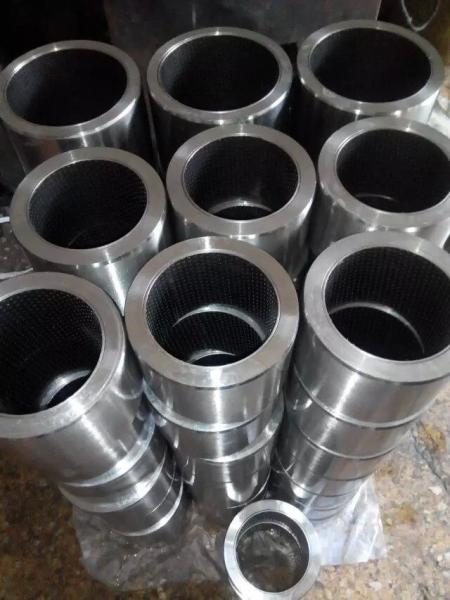 Round Steel Spacers Bushings , Silver Steel Bushing Sleeve Long Lifespan