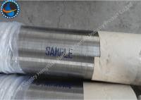 Tuyau d'écran d'enveloppe de fil fileté par STC. d'acier inoxydable pour le puits d'eau et le puits de pétrole