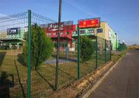 OHSAS 100*300mm Mesh Fencing With Square Post soudé rigide
