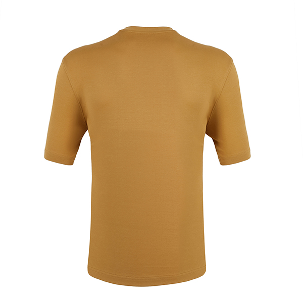 Модный логотип на заказ футболка мужчины обычные вышитые печатные короткие рукава вязаная ткань