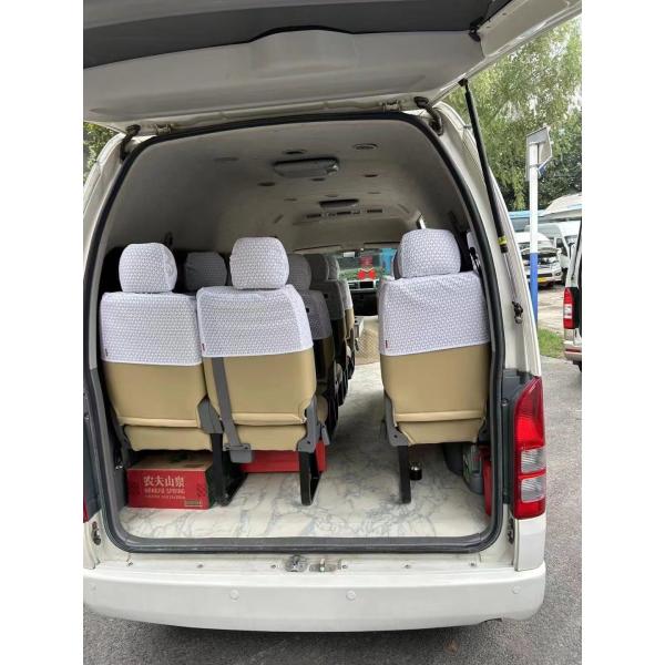 Toyota Hiace Electric Mid-door 4-door 13-seat 2.7L L4 Self-priming Second-hand Luxury Minibus