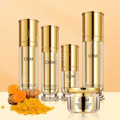 Cosmeceutical Facial Skincare Set Products Oil Control Essence Vitamin Rich Plant