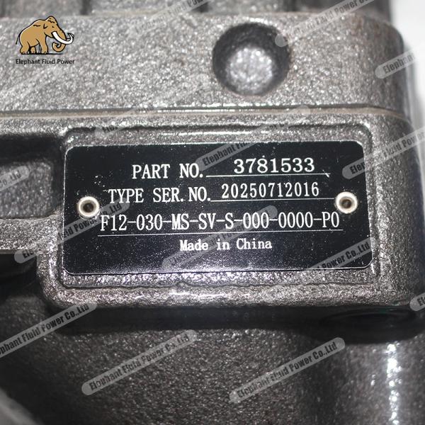 Parker F12 Hydraulic Piston Motor 30 cm3/rev 420 Bar OEM Replacement