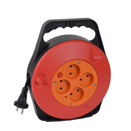 European Heavy Duty Outdoor/Indoor Extension Cable Reel