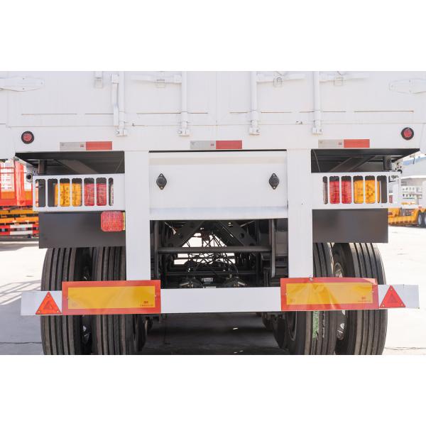 12/16 Tire Number 2/3/4 Axles Warehouse Sidewall Semi Trailer With Jost E100 Landing Gear