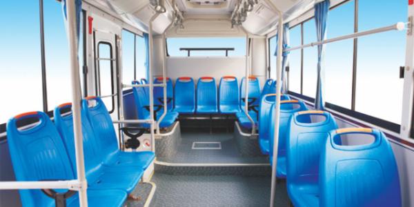 Autobus de passageiros de luxo de 6m com 44 lugares 11-23 EURO 5 emissões padrão Diesel elétrico fabricado