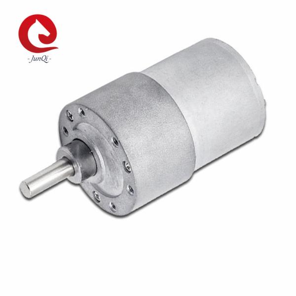 moteur balayé par réducteur fait sur commande JQM-37RS3530 10000rpm 20kgf.cm de boîte de vitesse de dent de C.C de 37mm 12v 24v pour les outils électriques