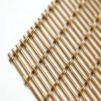 panneau architectural d'écran de Mesh Woven Type Crimped Decorative en métal de 1mm