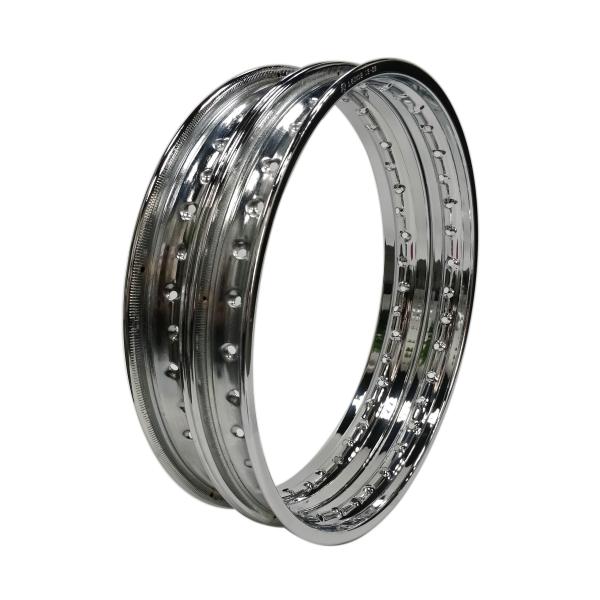 Steel 1.60 x 17 Motorcycle Wheel Rim for CG 125 Replace/Repair Motorcycle Chrome