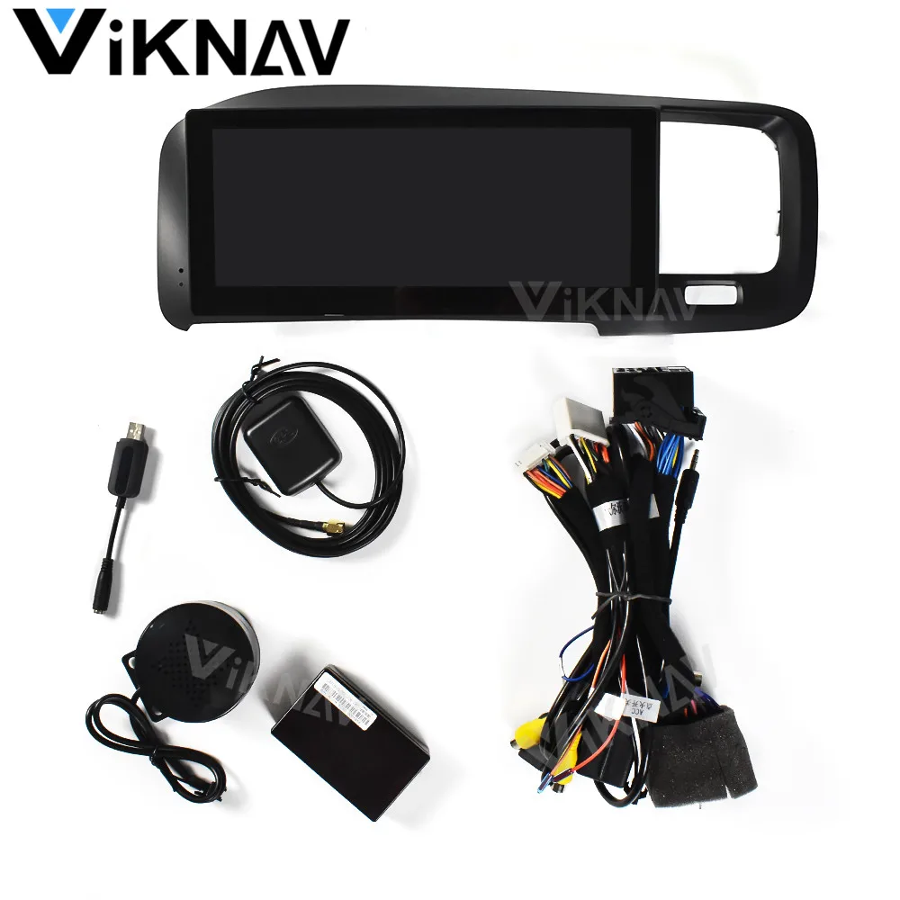 Автомобильное стереорадио Viknav Для Volvo S60 V60 (2011-2019) 8,8 дюйма GPS навигация Мультимедийный DVD-плеер HD Экран 2 Din