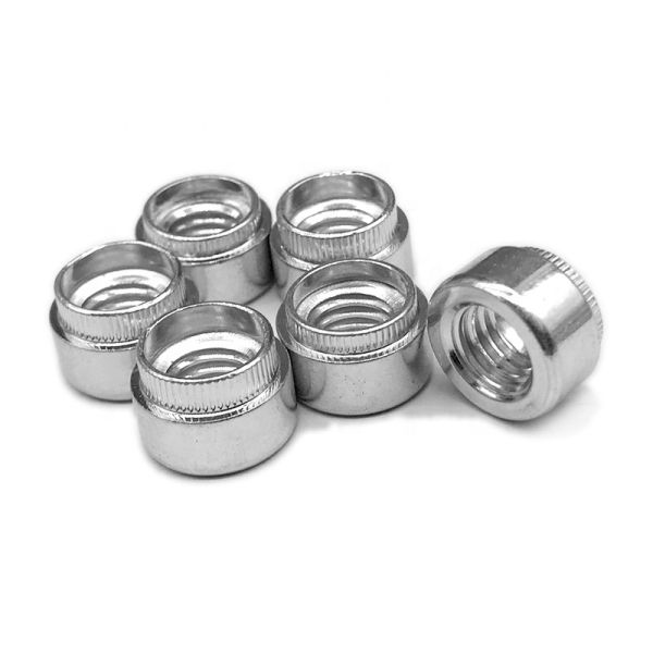 Stainless Steel Self Clinching Flare In Nuts For Sheet Metal Fasteners