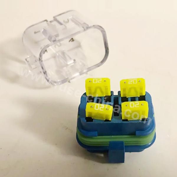 Bussmann Waterproof Marine Sealed Fuse Holder 4 Fuses 120 Amp Kit