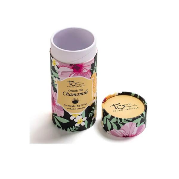 CE Biodegradable C2S Paper 200gsm Cylinder Paper Boxes