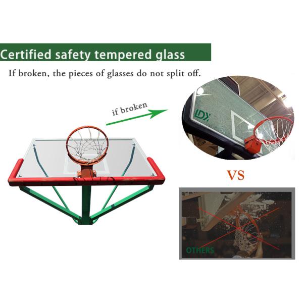 Vente à chaud équipement de basket-ball en acier Boucles de basket-ball portables avec tableau de bord