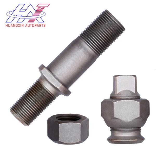 Boulons de roue Grade10.9 Fermeture de roue Hub Stud Boulons de camions lourds Pièces de roue Boulons et écrous