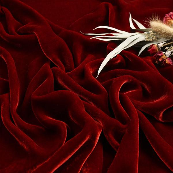 Средняя ткань бархата вискозы шелка веса 200gsm на зима осени