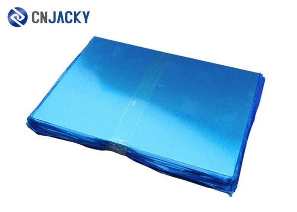 0.8mm Brush Effect Press Steel Plate Pvc Card Material For Card Making In Stock
