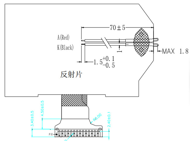 График LCD STN желтый зеленый Monochrome показывает 128x64 положительное 3.3V SPI