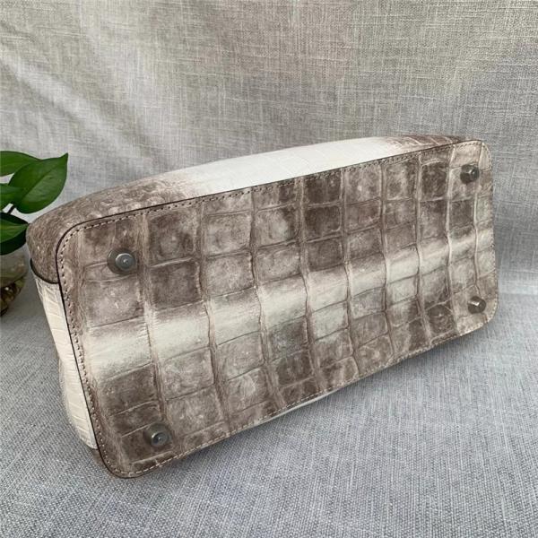 Authentic Crocodile Belly Skin Women Handbag Genuine Alligator Leather Female Scarf Totes Purse Lady Large Shoulder Bag