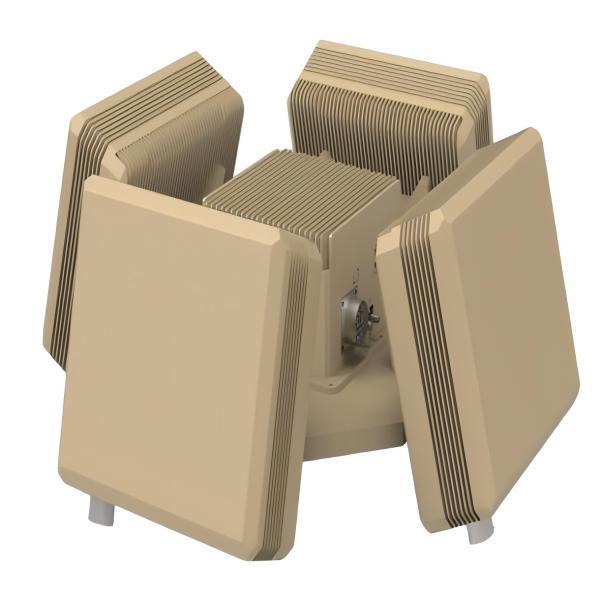 Portable 1.5km Micro DistanceLow-Altitude Surveillance Radar Stackable