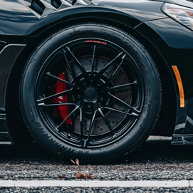 Factory Custom 1-Piece Style Forged Alloy Wheels New T6061-T6 19-22 Inch Deep Concave Design Black Finish for for Mercedes