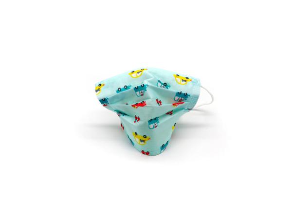 Antiviral Kids Disposable Mask Multi Layer School PP Non - Woven Fabric