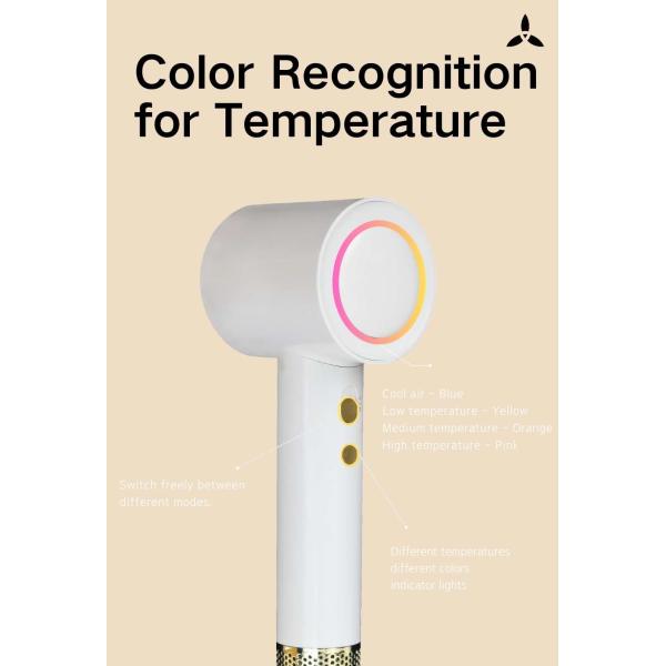 110000 вращений / мин Быстросушительный сушильщик прямой малый сушильщик для волос Для домашнего пользования / отеля