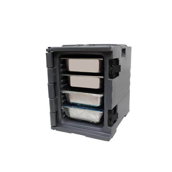Non Porous Insulated Pan Carrier Temperature Resistant Hot Cold Food Carriers For Beverages