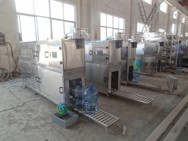 Automatic 5 Gallon Water Bottle Filling Machine , Aseptic Liquid Filling Equipment