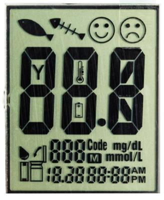RoHS SGS Duty 1/6 Positive LCD Display For Household Display