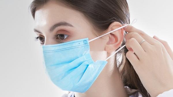 Non Woven Earloop Disposable Masks , 3ply Medical Surgical Face Mask