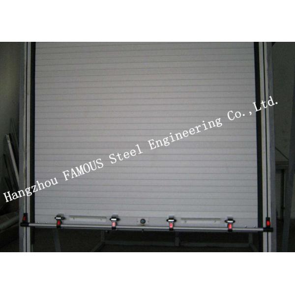 軽いアルミニウム ドアの頭上式の金属はドア低雑音熱絶縁材のタイプを転がします