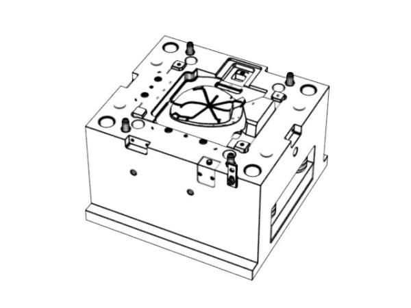 OEM / ODM Shell Single Cavity Injection Mold (1*1) Cold Runner No.19014-D