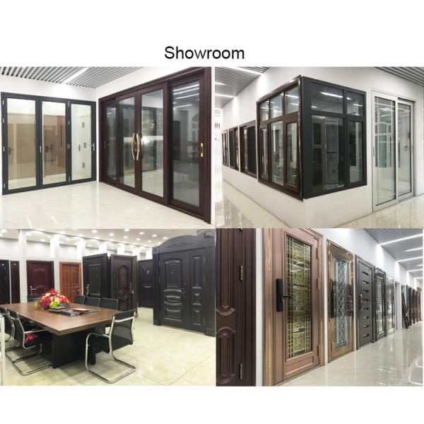 Guatemala Carved Design Cast Aluminum Low Price High Quality Main Front Security Steel Door for Commercial Buildings