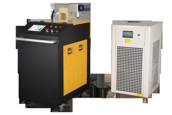 máquina da limpeza do laser da fibra 150W de 669×987×1193mm com 2 anos de garantia