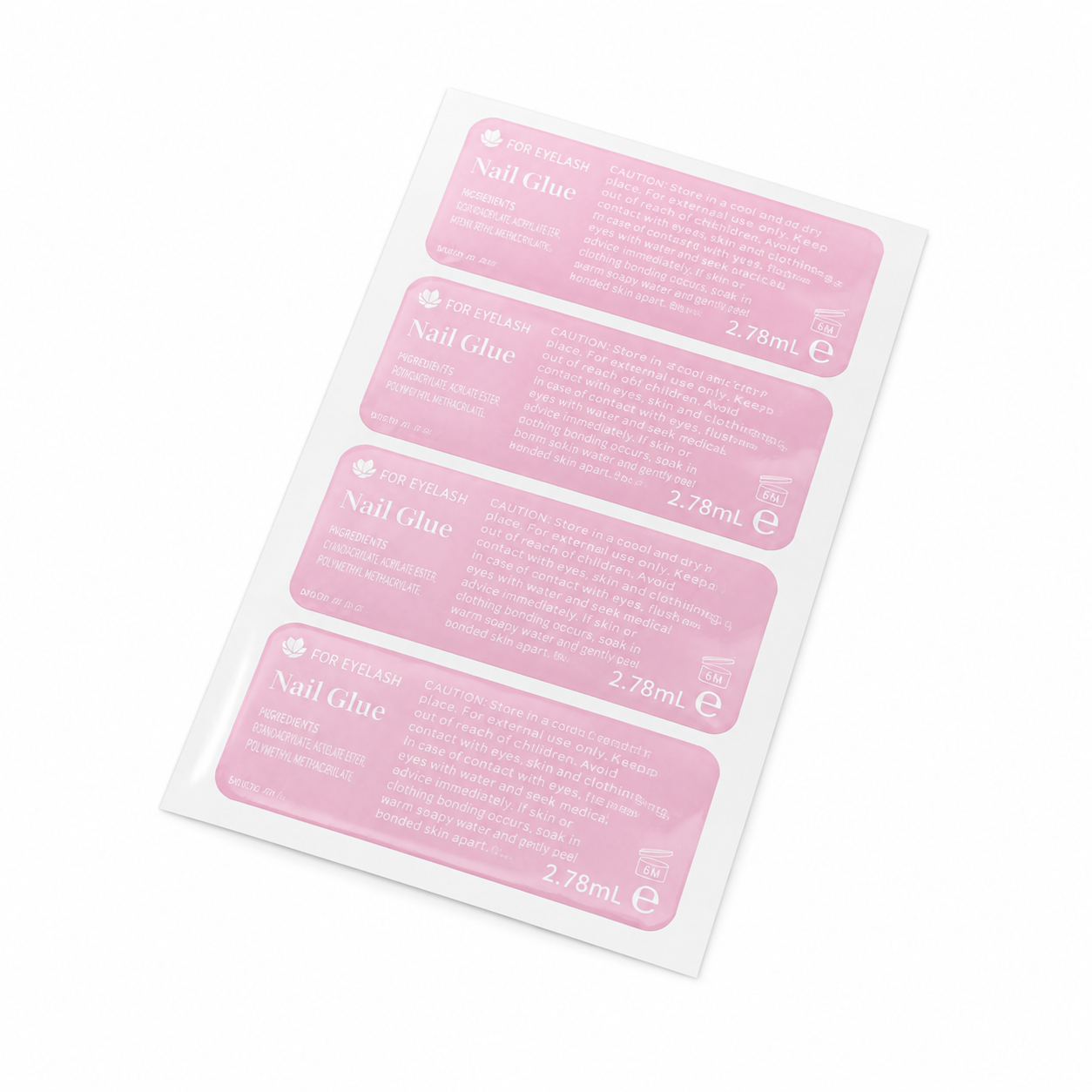 Custom Printed Paper Labels  For Packaging And Product Identification Purposes