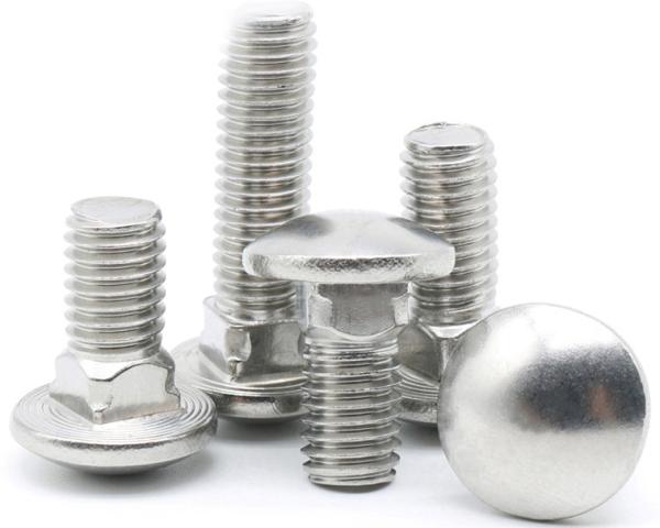 Stainless Steel Mushroom Round Head Square Neck Bolts DIN 603 Carriage Bolt
