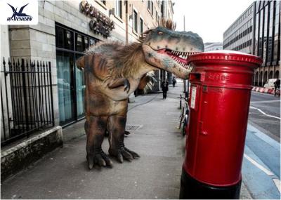 Christmas Real Life Dinosaur Costume 350 Cm * 60 Cm * 180 Cm For Advertising Campagin