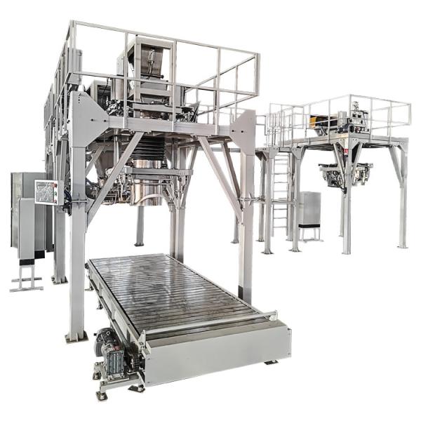 Customized Semi Automatic Packaging Machine 25KG 30KG 50KG Master Batch Dry Yeast Chaff Fertilizer Packing Machinery Line