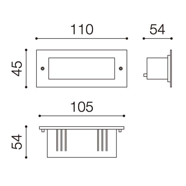 Stainless Steel LED Step Lights 3W 6W 10W E27 LED Light Bulb Aluminum Body
